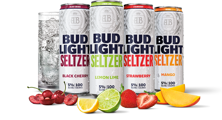 Budlight Seltzer Cans